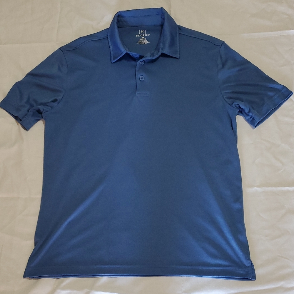 George Men's Classic Navy Polo